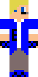 Blue Jacket Boy Minecraft skin