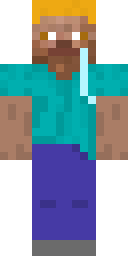 Classic Steve Minecraft skin