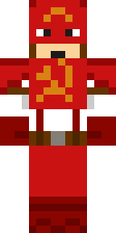 Scarlet Speed Hero Minecraft skin