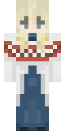 Frost Elven Mage Minecraft skin