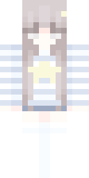 Celestial Shrine Maiden Minecraft skin