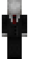 Faceless Slender Man Minecraft skin