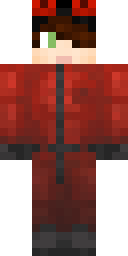 Scarlet Demon Boy Minecraft skin