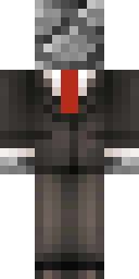Dapper Gray Wolf Minecraft skin