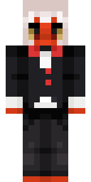 Crimson Demon Suit Minecraft skin