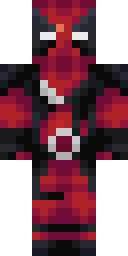 Scarlet Symbiote Hero Minecraft skin