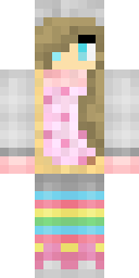 Floral Summer Dress Minecraft skin
