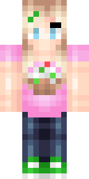 Sweet Cupcake Girl Minecraft skin