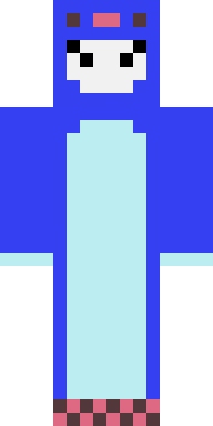 Blue Bunny Onesie Minecraft skin