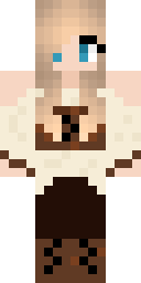Rugged Bare Chest Minecraft skin