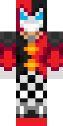 Racer Fox Vixen Minecraft skin