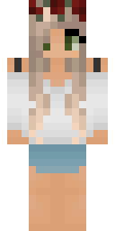 Cream Angel Girl Minecraft skin