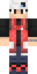 Red Jacket Explorer Minecraft skin