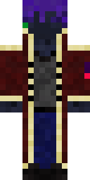 Dark Royal Warlock Minecraft skin