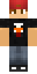 Red Hair Rooster Tee Minecraft skin
