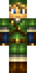 Emerald Ranger Archer Minecraft skin
