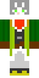Festive Fox Suit Minecraft skin
