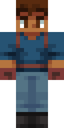 Blue Tribe Warrior Minecraft skin