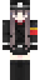 Gothic Schoolgirl Minecraft skin