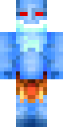 Frost Blaze Elemental Minecraft skin