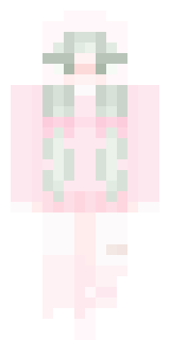Pastel Pink Ghost Minecraft skin