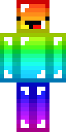 Rainbow Derp Minecraft skin