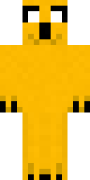 Golden Cartoon Dog Minecraft skin