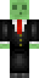 Zombie Business Suit Minecraft skin