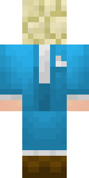 Sky Blue Casual Minecraft skin
