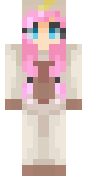 Rosy Braids Girl Minecraft skin