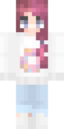 Blush Rose Girl Minecraft skin