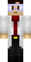 Mad Scientist Coat Minecraft skin
