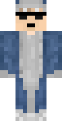 Silver Fox Jacket Minecraft skin