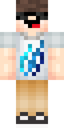 Blue Check Jersey Minecraft skin