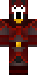 Crimson Phoenix Knight Minecraft skin