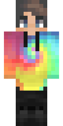 Tie Dye Hoodie Minecraft skin