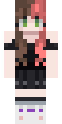 Rose Haired Rocker Minecraft skin