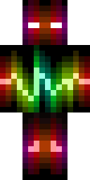 Neon Soundwave Minecraft skin