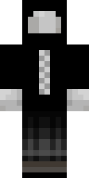 Gray Button Robot Minecraft skin