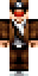 Steampunk Aviator Minecraft skin