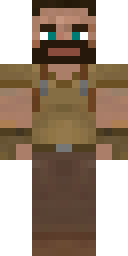 Bearded Caveman Minecraft skin