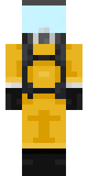 Golden Miner Suit Minecraft skin