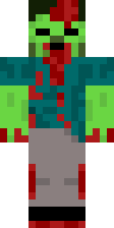 Bloody Zombie Minecraft skin