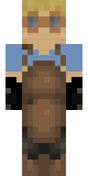 Blonde Farmhand Minecraft skin