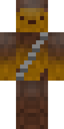 Wookiee Warrior Minecraft skin