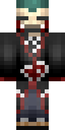 Jade Haired Samurai Minecraft skin