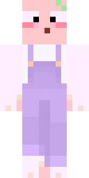 Pastel Pig Overalls Minecraft skin