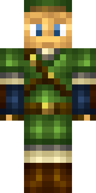 Emerald Hero Tunic Minecraft skin