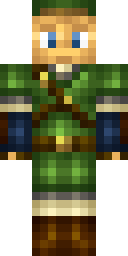 Emerald Hero Tunic Minecraft skin