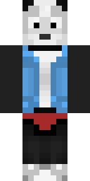 Lazy Skeleton Jacket Minecraft skin